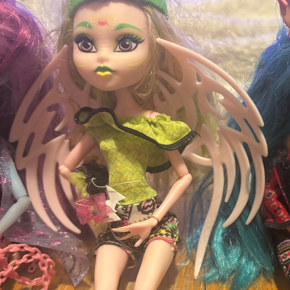 Colorful Fashion Dolls with Accessories